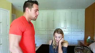 Natalia Starr Fucking In The Bed With Her Outie Pussy