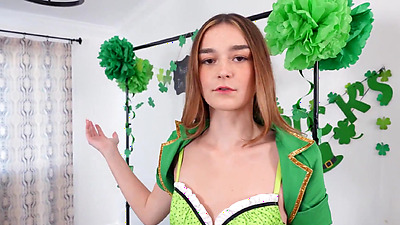 Petite small tits teen stepsister hardcore doggystyle sex under the table