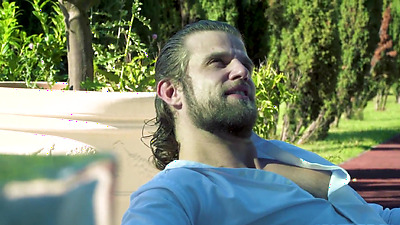 Horny big arse MILF Cherry Kiss gets fucked in the butt by her big cock fan