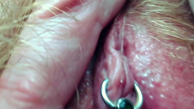 WIFE INSTRUCTS FINGER HAIRY PUSSY SQUIRT ORGASM - BunnieAndTheDude