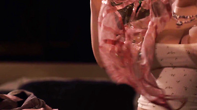 Lustful sex with horny big tits teen Leana Lovings and big butt chick enjoyed roleplay