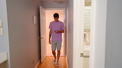 Kinky teen stepsister with big tits Valerica Steele fucks big shaft stepbro