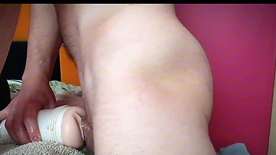 VIRGIN LOSES HIS MIND TRYING FLESHLIGHT FOR THE 1ST TIME