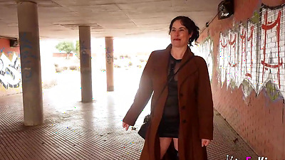 Emmita Smile and her HUGE BOOBS wants to seduce a young guy