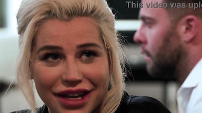 Desperate Latina caretaker threeway with big tits MILF and hubby