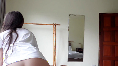 Stepsister likes sex in the morning with stepbrother.