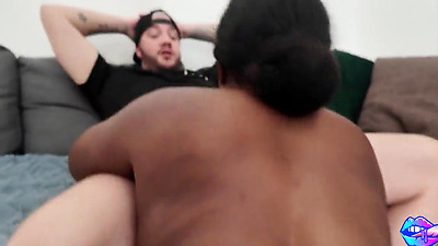 THE MAID SHARED THIS HORNY COUPLE'S SHAFT