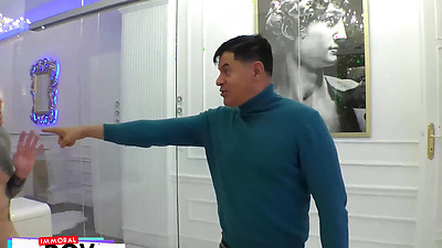 Stepdad's Porn Palace Orgy, Josephine Jackson's Massive Gangbang!