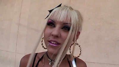 Fucked on the road when arriving in Ibiza