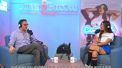 Gemma Leone: 5 orgasms in a row until her legs are shaking! Juan Bustos Podcast