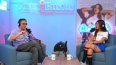 Gemma Leone: 5 orgasms in a row until her legs are shaking! Juan Bustos Podcast