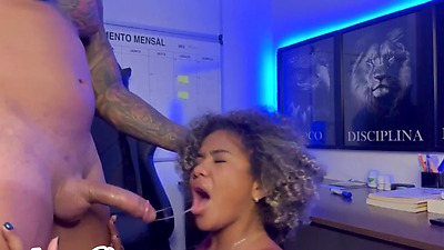 Come on father-in-law, cum in my pussy before anyone comes back. My pussy is full of milk.