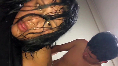 Stepmom convinces me to fuck her when I get home from work.