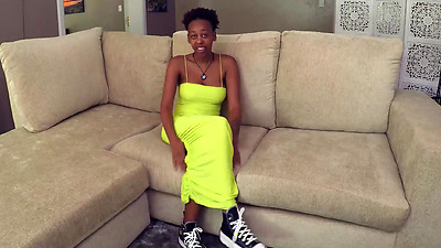 Big Tits African Model Opens Up To Fit Euro Casting Producer Big Shaft