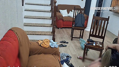 Married to two for the first time - Anal Cum Shot spitting cum in the cuckold's mouth