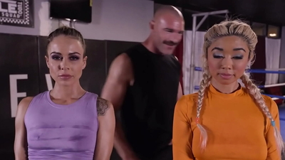 RealFleshLight - Hot Gia Dibella and Summer Vixen have a boxing match over a guy