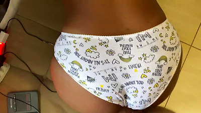 Inteada came to show her new slutty panties