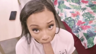 Stepbrother fucking stepsister Adriana Maya as a send off