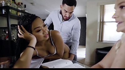 UsedForSex - Teen Introduces Her Stepdad to Her New Friend - Lina Flex, Bella Jane