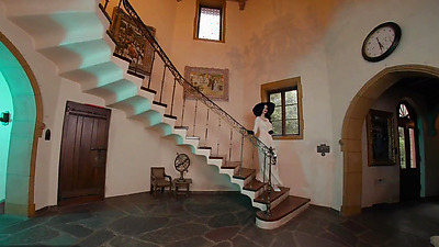 VR Conk: Busty Brunette Lady Dimitrescu Fucks And Masturbates In Resident Evil Village Cosplay Parody pt.3