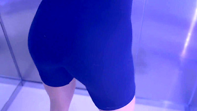 Hot Big Butt & Tits Latina Seduces Boy at Gym