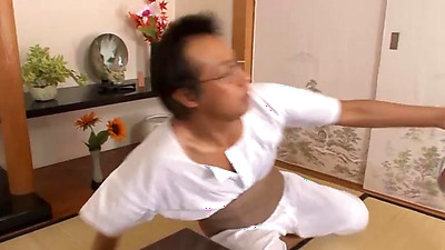 Step Dad Fucks His Slutty Little Teen Babe - Yui Ayana