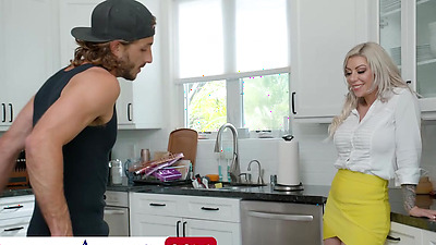 Tattooed Bombshell Karma Rx Fucks Her Friend's Ex In The Bathroom