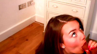 Teen Nurse Shows Off Her Oral Skills part1