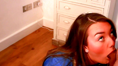Teen Nurse Shows Off Her Oral Skills part1