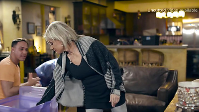 Mature Neighbor And The Handsome Young Guy Spend Great Time Together - Payton Hall