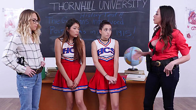 Tiny Cheerleaders In Trouble - Brooke Haze