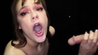 Try To Keep It In Rebecca, Don't Gag - Petite Deepthroat