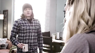 PURE TABOO 18yo Waitress Lily Larimar And Her Boyfriend Fucking In A Bar