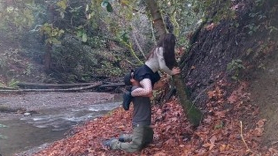 INTERRUPTED BY A STATE PARK RANGER