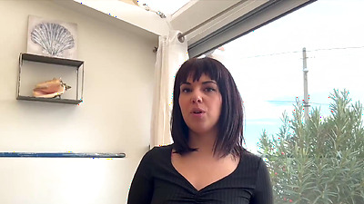 Brunette Chick, Called Ava, First Time In A 3Way