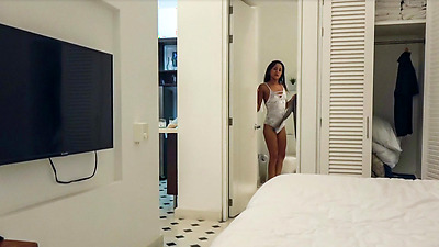 Cute Chick Latina Teen Loves It When I Fuck Her Doggystyle