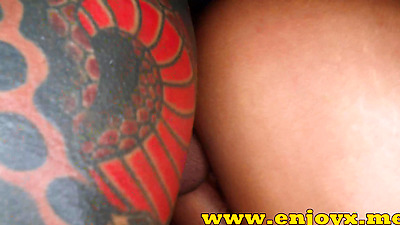 Horny Latinx Redhead Agatha Vega Gives A XXX Christmas Gift With Jizz Shots And Blowjobs