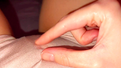 Quietly masturbating my furry pussy in my parents bedroom FPOV