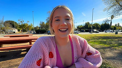 Petite Blonde Becky Summer Gets Her Cute Little Pussy Fucked Hard