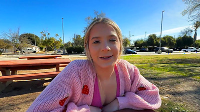 Petite Blonde Becky Summer Gets Her Cute Little Pussy Fucked Hard