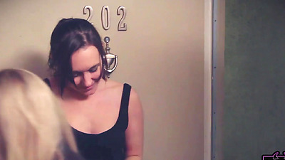 Hot Lesbian Chicks Sinn Sage And Aiden Starr Pleasing Their Pussies!