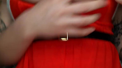 POV: Virtual Sex Cumshot. A Christmas Present From Honey Sasha