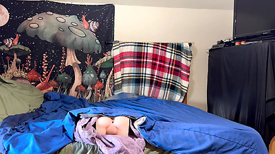 Tricky Step Sister Made Me Breed Her Perfect Pink Pussy by Sneaking In My Room and Replacing My Booty