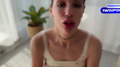 POV Very dirty blowjob with CUM in mouth