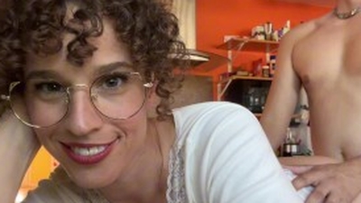 Horny Vlogger Stepmom Fucks College Guy