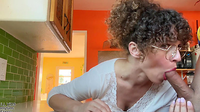 Horny Vlogger Stepmom Fucks College Guy