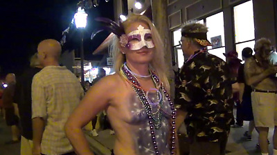 Hot Milf Exhibitionists On The Streets Of Key West