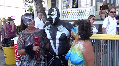 Hot Milf Exhibitionists On The Streets Of Key West
