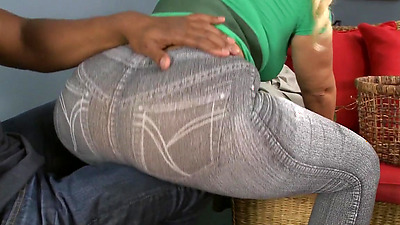 A MILF With A Huge Butt, A Stud With A Huge Shaft