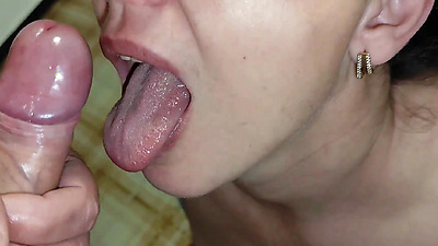 "Do You Like It When Your Stepmom Sucks Your Dick and Swallow?" Finally Alone with My Stepmom